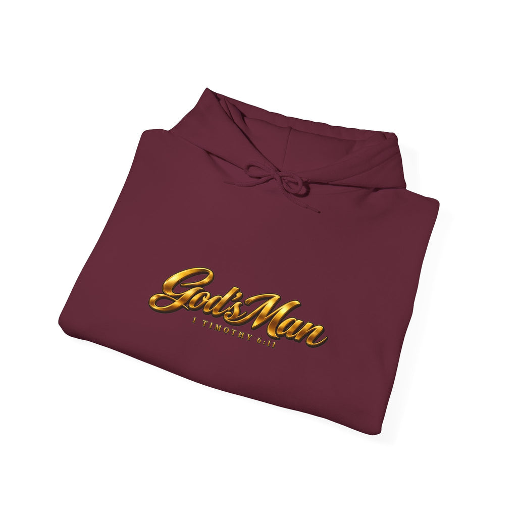 God’s Man Scripture Unisex Heavy Blend Hoodie