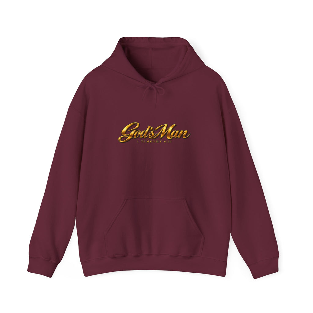 God’s Man Scripture Unisex Heavy Blend Hoodie